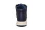 Ara veterboot in blauw leer met witte zool