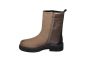 Maruti Chelsea boot in taupe leer met rits