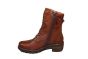 Pikolinos veterboot in cognac leer met hak