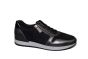 Gabor sneaker in zwart grijs combi 2 ritsen