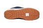 Skechers veterschoen in blauw met bruin hiel