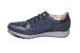 Gabor sneaker in blauw combi gouden ringen