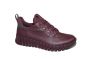 Ecco Sneaker in Bordeaux leer Gruuv zool