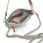 Berba dames Schoudertas in Dust leer